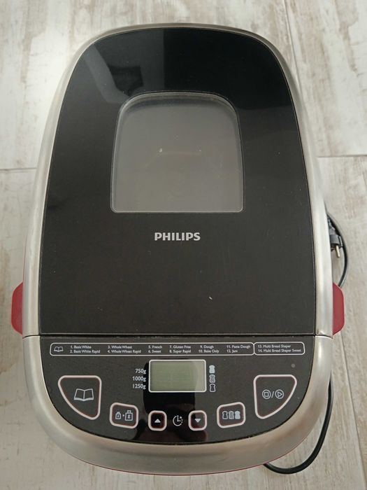 Philips хлебопекарна HD 9040/90, 850W, 14 програми