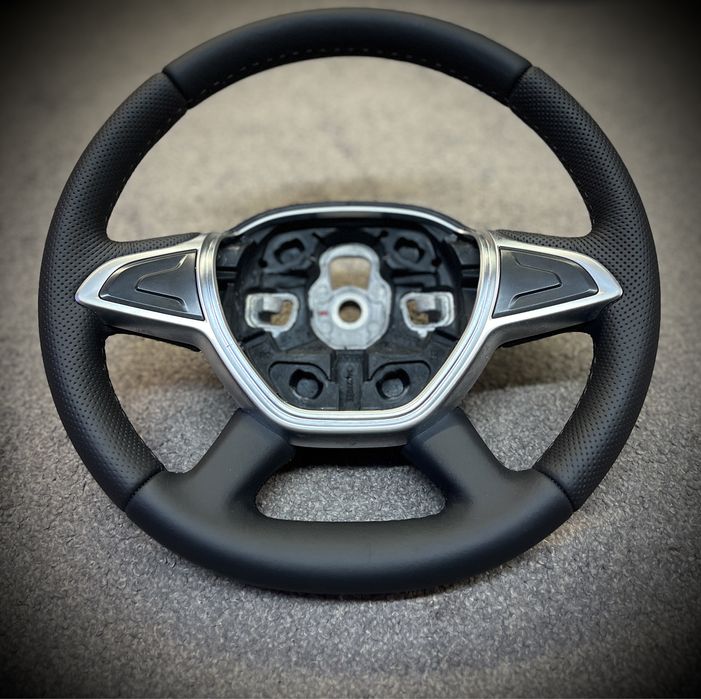 Volan piele naturala Nappa Dacia Duster Logan Sandero 2010-2021