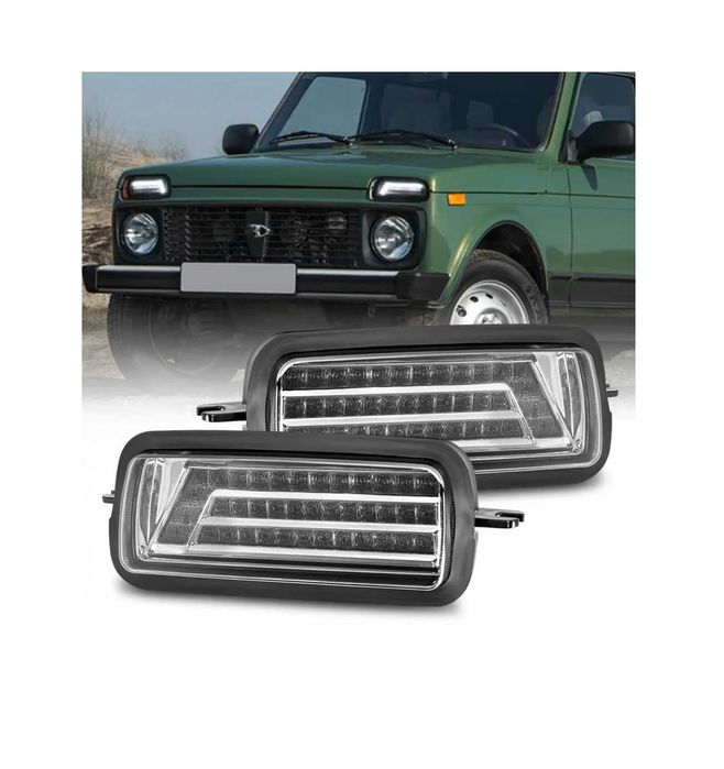 LED Диодни мигачи габарити Надфарници за Lada Niva