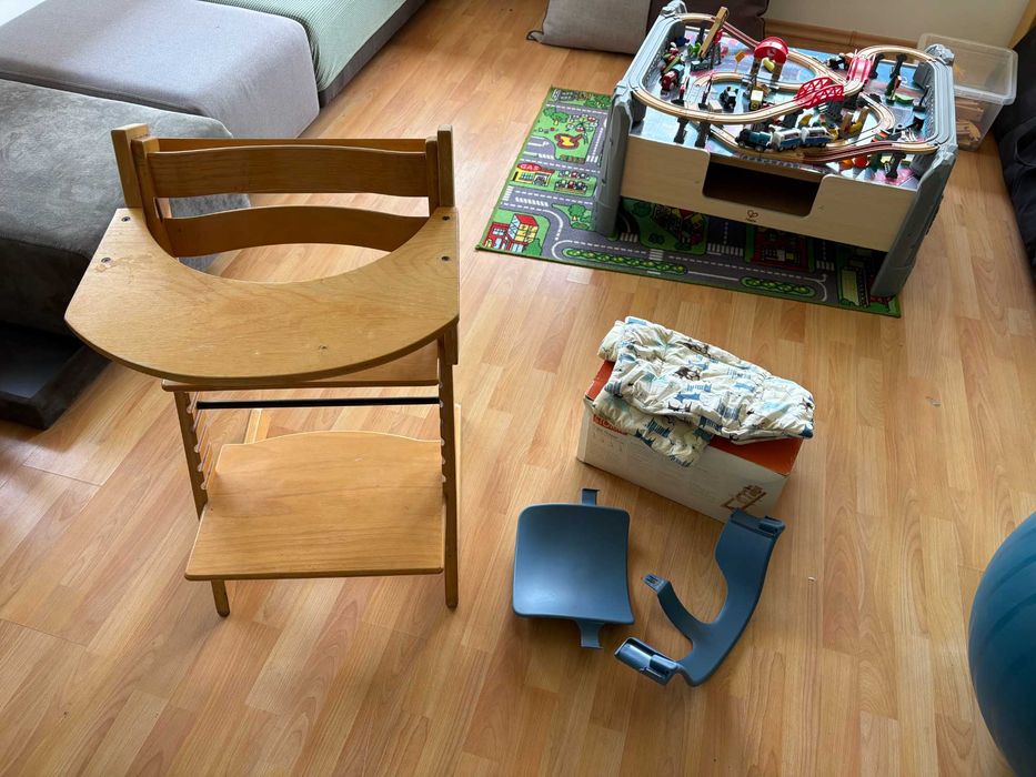 Столче Stokke Trip Trap с аксесоари
