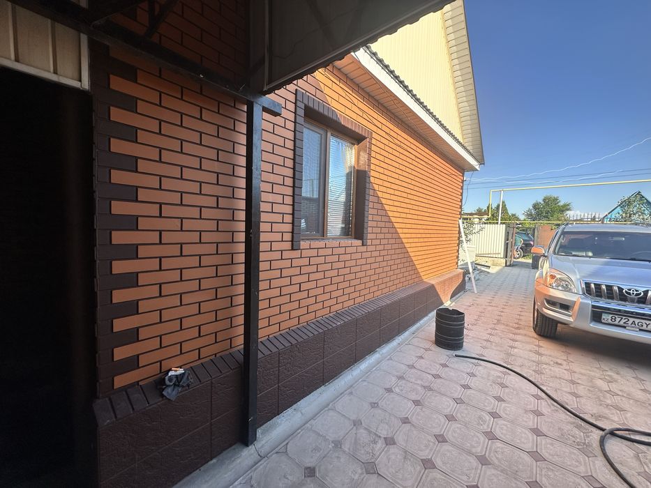 Фасад кафель брусчатка