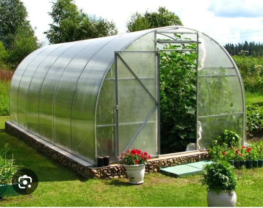 Установка теплиц!