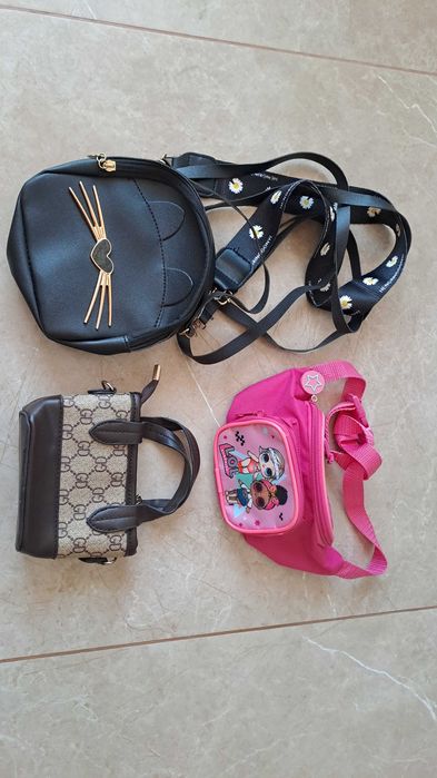 Детски чанти/ чантички/раници/ранички.