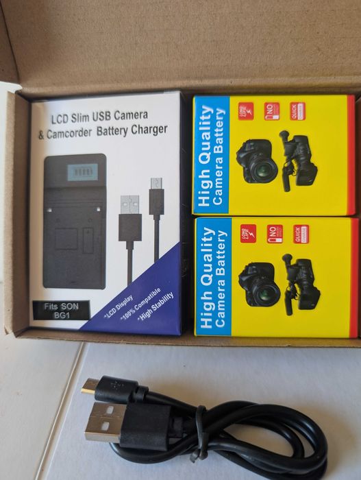 Лот от Li-ion Батерия NP-BG1/NP-FG1 и NP-BX1 за Sony