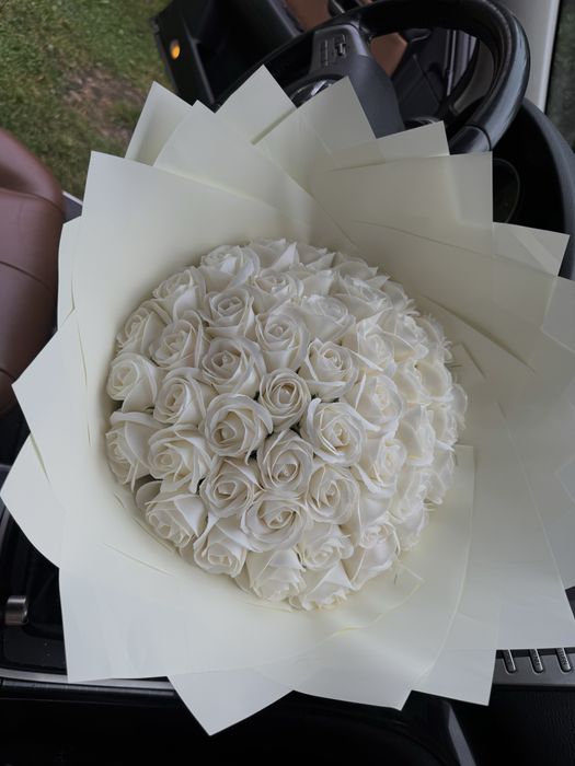 Buchet de flori din sapun