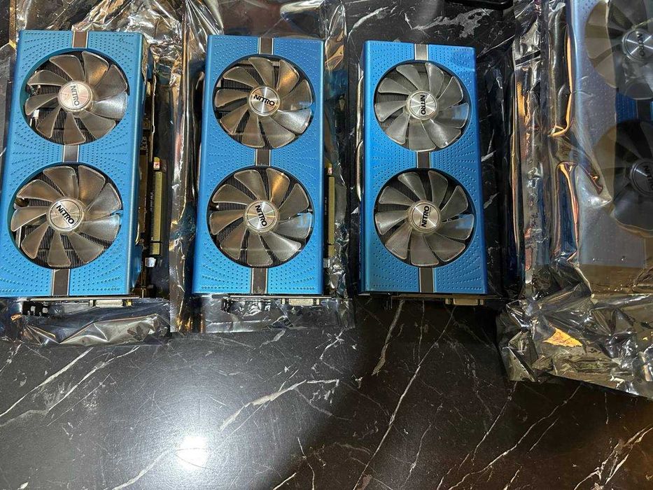 Видеокарты Sapphire nitro plus rx 590 GME 2308sp 8gb/ Есть количество