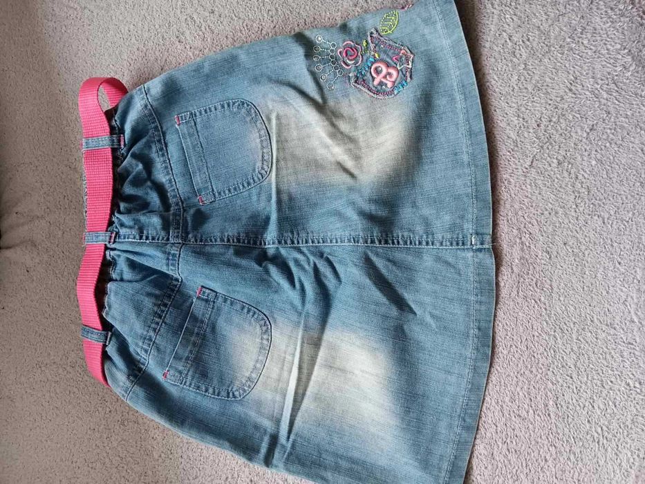 Детски тениски, къси панталони, пола, дънки ,122 ,128, 134, 140 размер