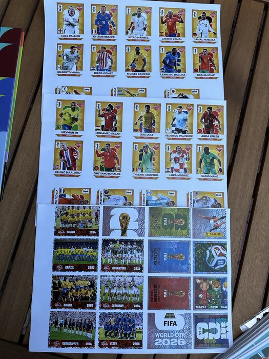 Stickere panini Wc 2026/Album complet