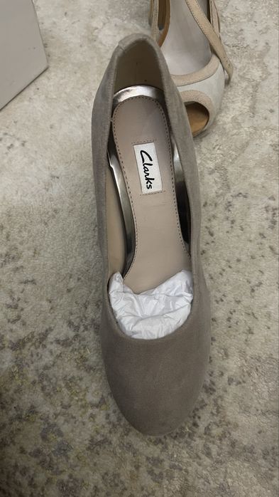 Туфли басаножки Кларкс Валенсия Армани Оригинал