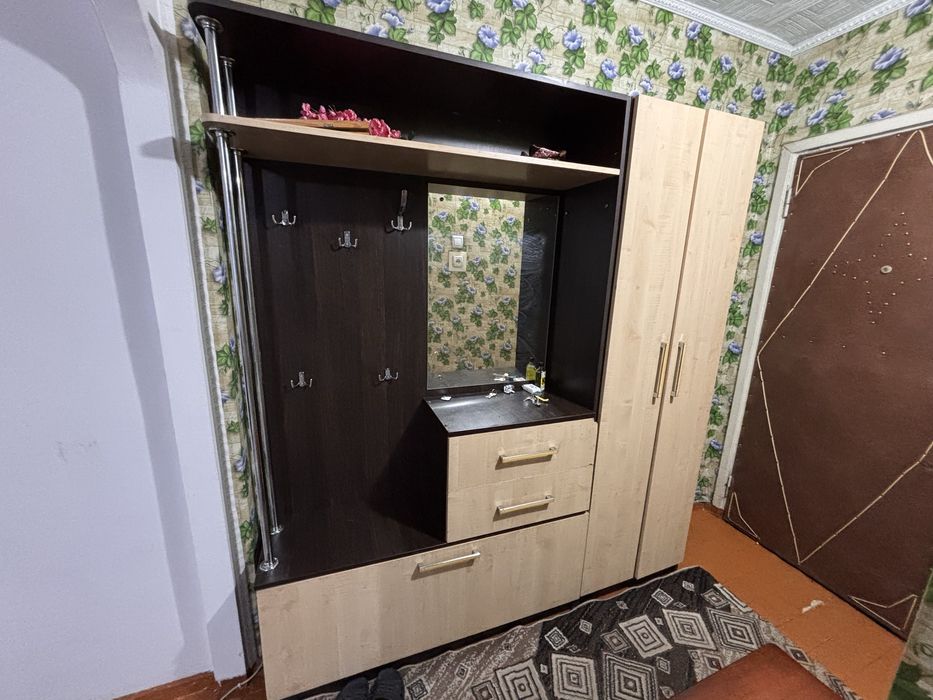 Продам прихожую (шкаф + зеркало + тумба)
