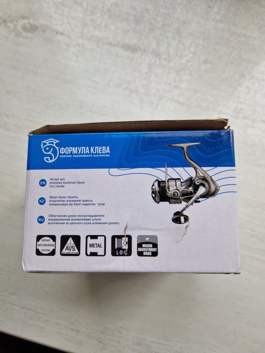 Катушка для спиннинга с плетенкой