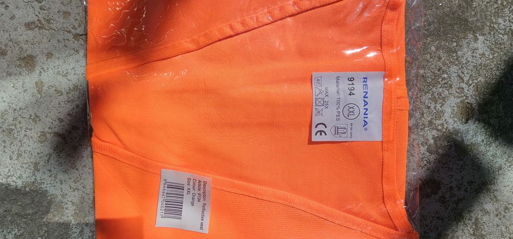 Veste reflectorizante XXL
