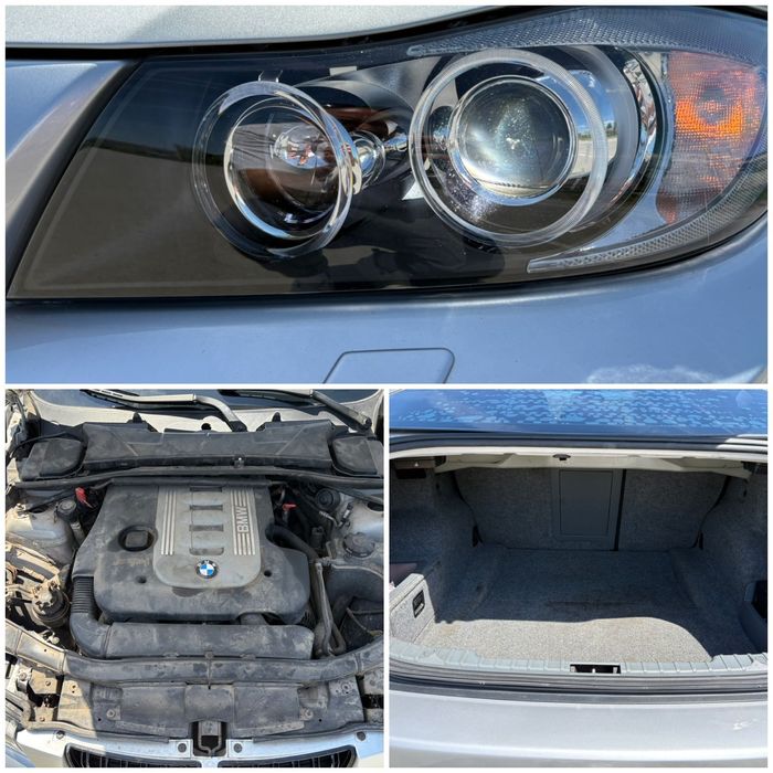 BMW 3.0D 197hp Navi Кожа BiXenon DVD KeylessGo 8 гуми