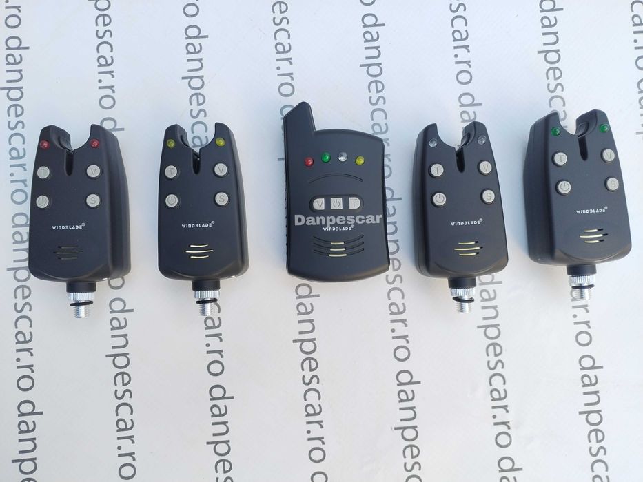 Set 4 Avertizori cu Statie Wind Blade 527 cu penar si 4 swingeri mk2