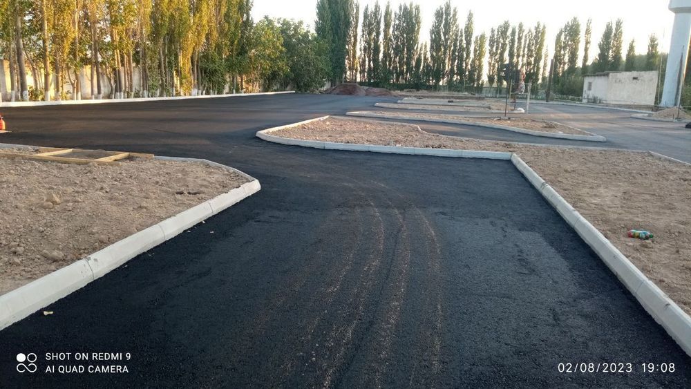 Kafolatlangan Asfalt xizmati