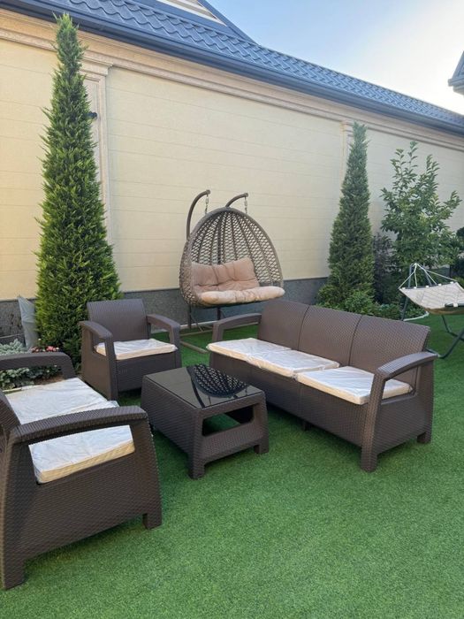 Набор мебели для кухни, сада, участка, кафе