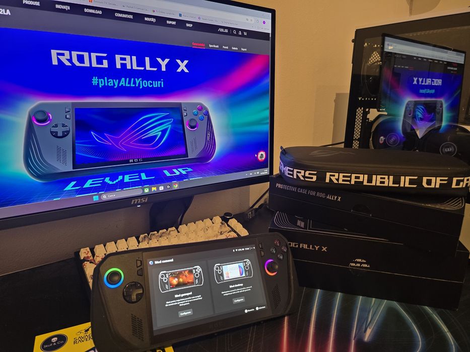 Consolă gaming portabilă Asus ROG Ally X