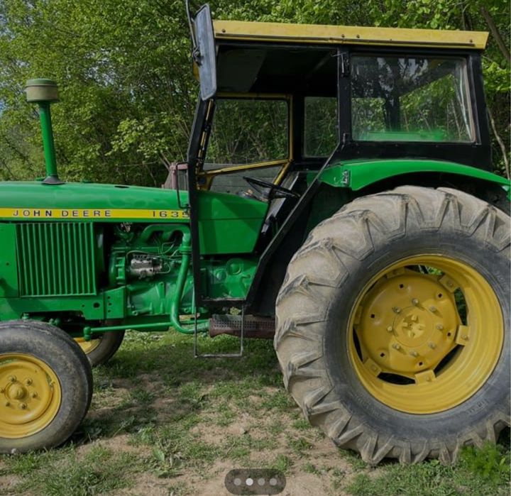 Tractor John Deere 1635 60 cp - servodirectie si cabina cu geam