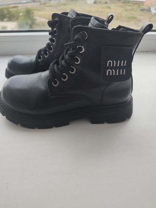 Ботинки димнесезоные 34р