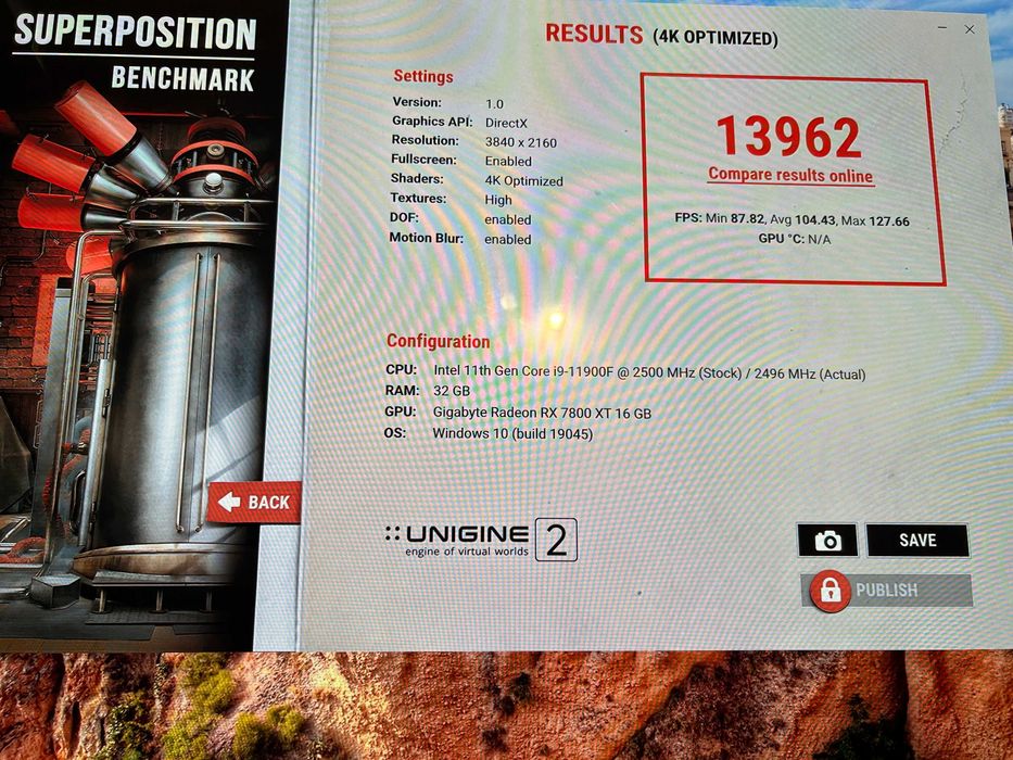 Геймърски i9 11900/RX 7800XT/32gb рам/Nvme 2tb/Enermax Top RGB