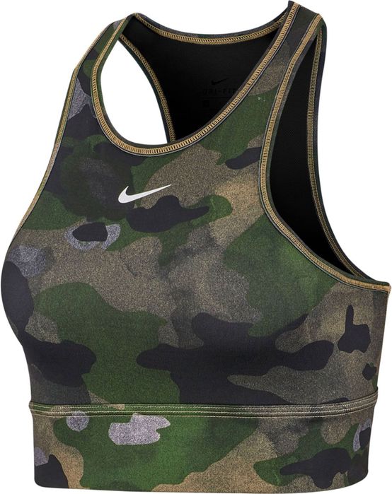 Спортно бюстие NIKE Everyting Camo Bra S