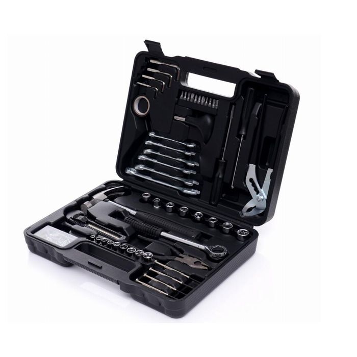 Trusa de scule, chei tubulare, 141 piese, Kraft