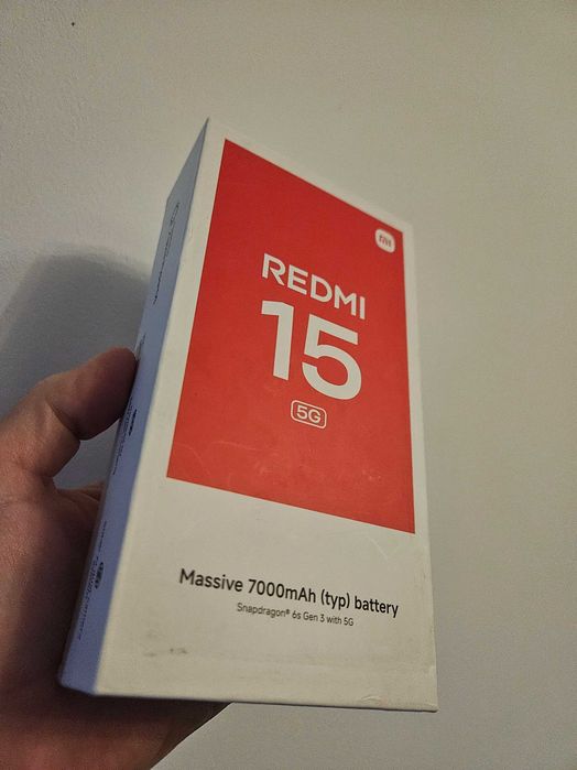 Xiaomi redmi 15 256 gb 5G sigilat la cutie.