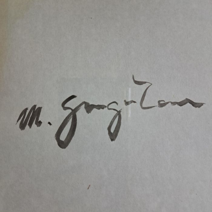 Pictură,acuarelă "Nud",Marcel Guguianu (n.1922 - d.2012)