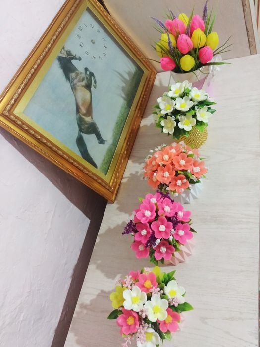 Tugʻilgan kun bayramlarga Sovunli gullarimiz bor narxlari hamyonbop