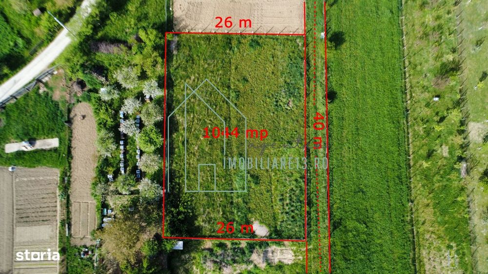 Teren intravilan 1044 mp la intrare in Sebesel Alba DN67C Transalpina