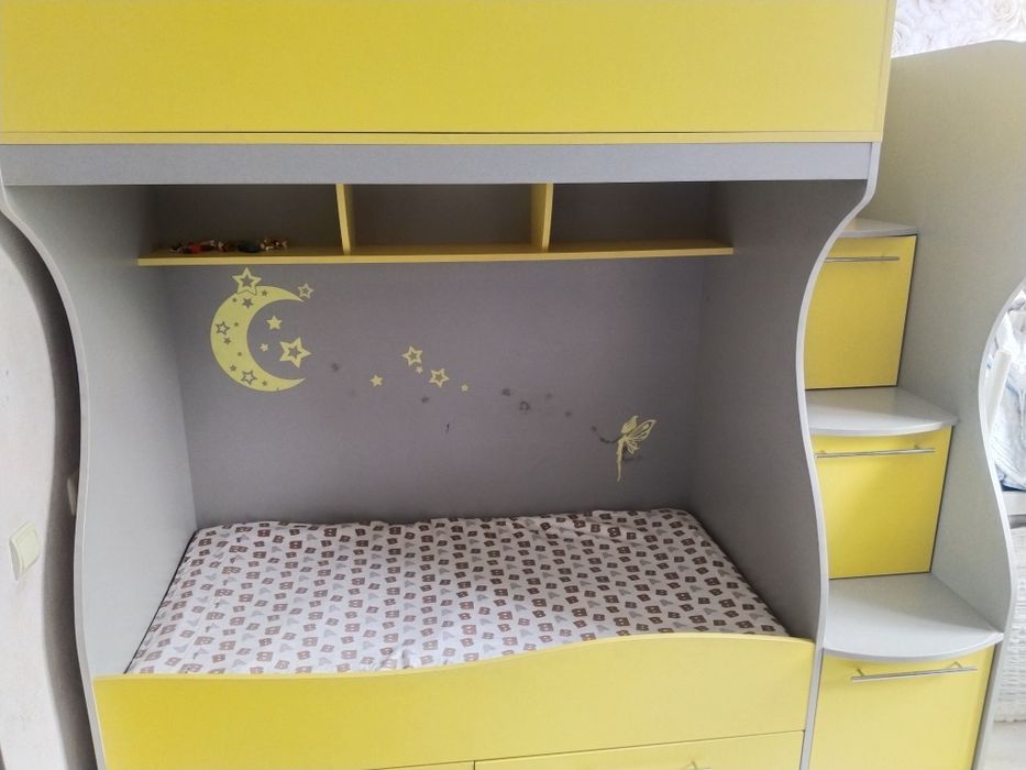 Детский кровать двухярусная