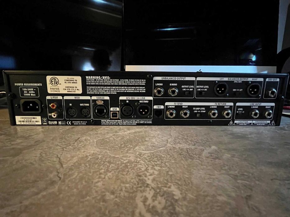 Line 6 POD HD Pro Rack Yamaha – Procesor Chitara, Preamp, Multi-Efecte Amp Modeling