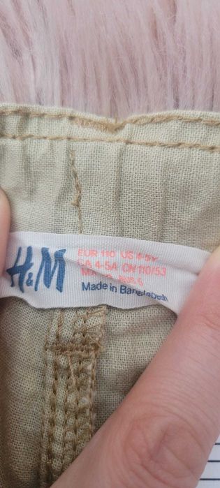 Pantaloni din amestec de in