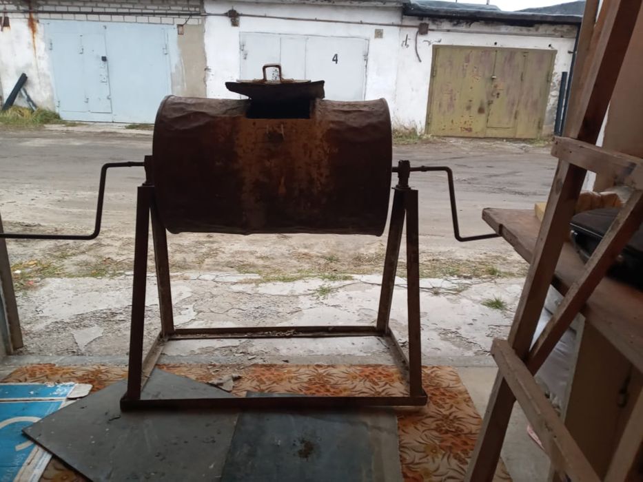 Бетономешалка ручная