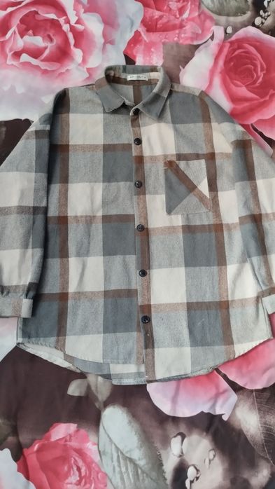 Рубашка тёплая женская