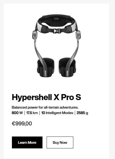 Hypershell X Pro Series