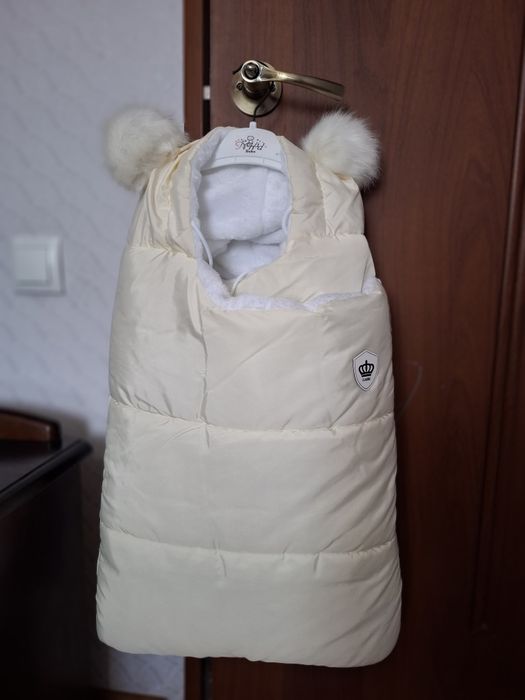 Конверт на выписку + шапочка тёплая