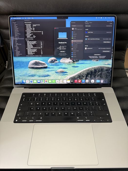  MacBook Pro 16**M2 Max **32 GB**1000 GB SSD**Factura