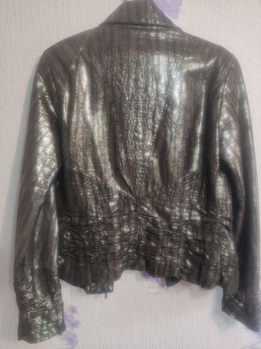 Куртка кожаная женская