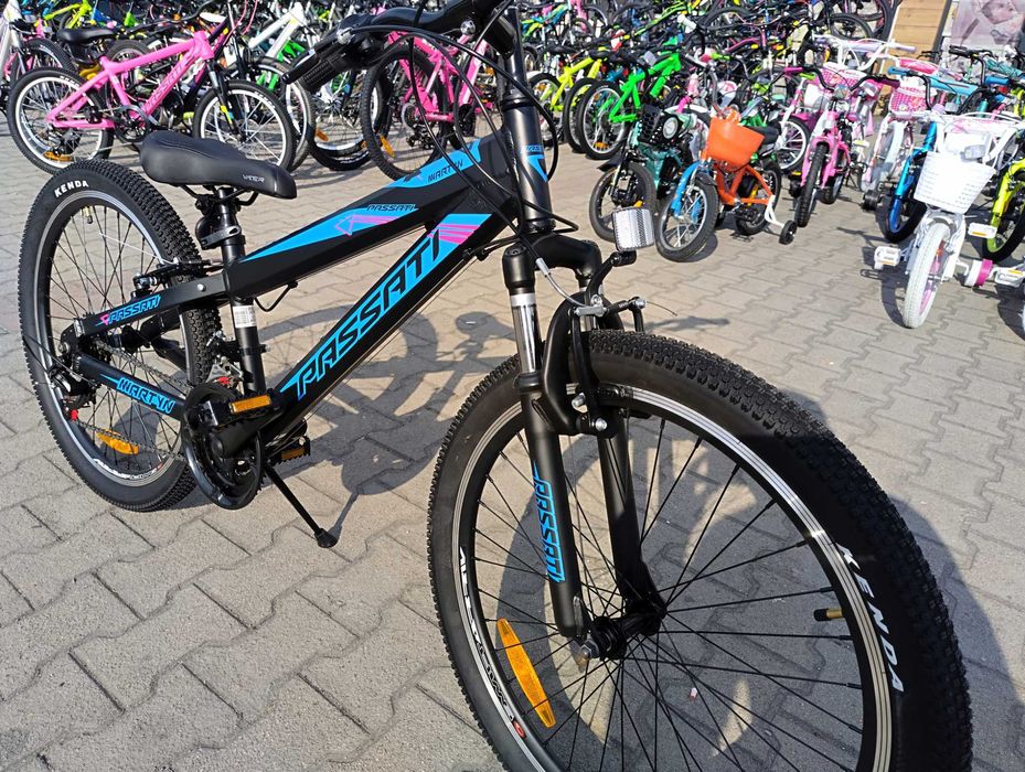 PASSATI Алуминиев велосипед 24" MARTYN черен