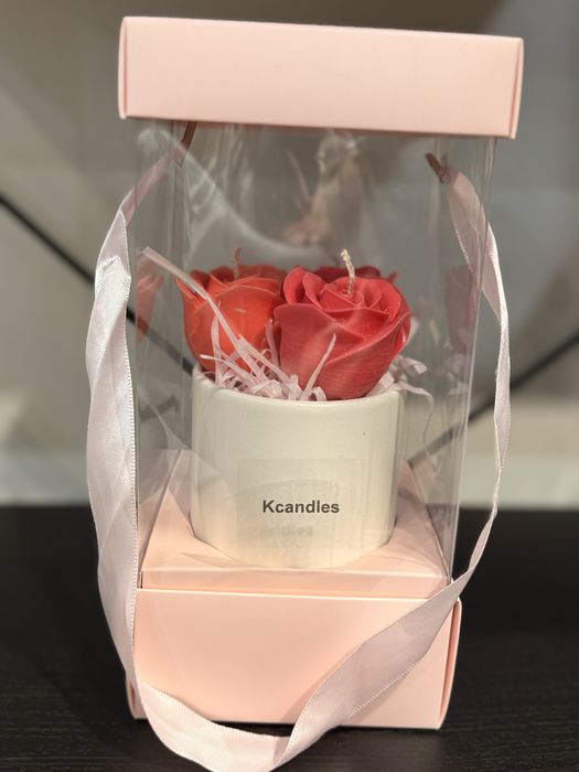 Подарък за 8-ми март – ароматна соева свещ