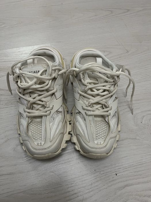 Оригинальные Balenciaga Track Mule White, размер 42