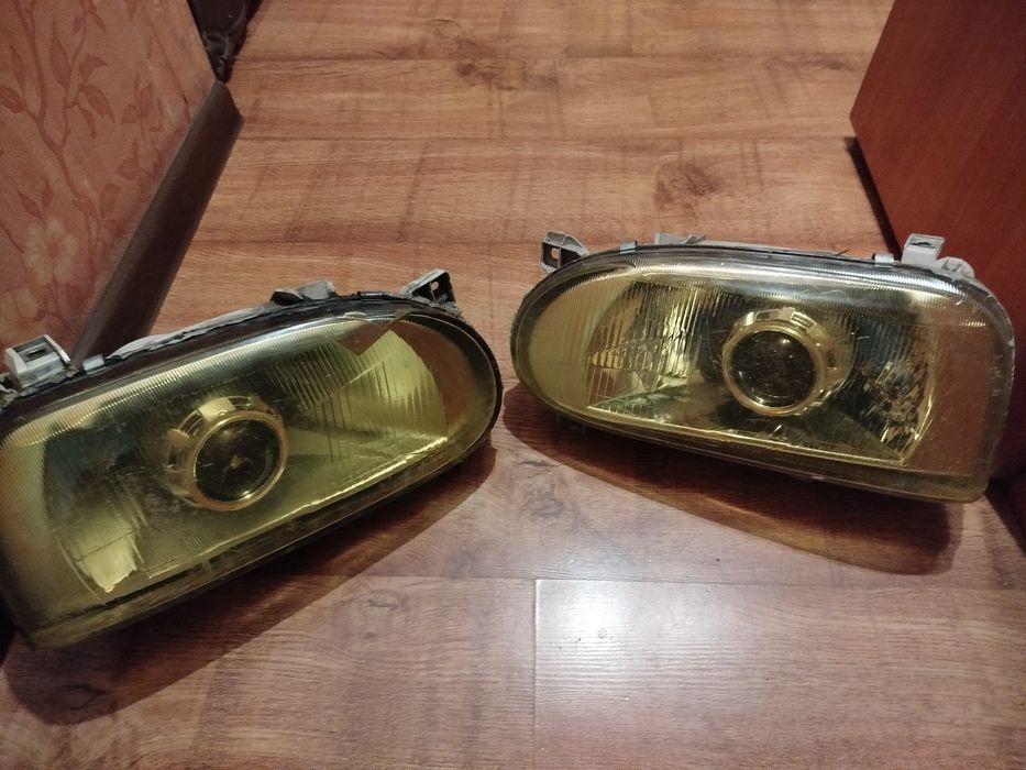 Фары гольф 3 линзованные