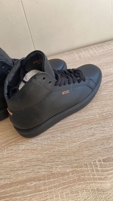 Ботинки ECCO: кожа, 35 размер. Куплены в Милане