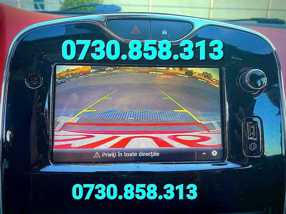 Camera video marsarier CLIO 4 Renault Captur Clio 4 Navigatie MediaNav
