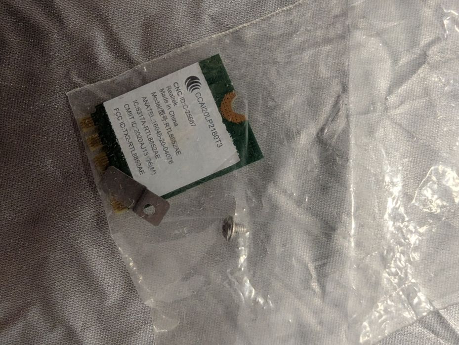 Placa de retea Realtek RTL8852AE