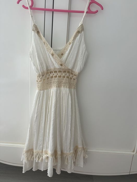 Rochie bumbac vara fete8 ani