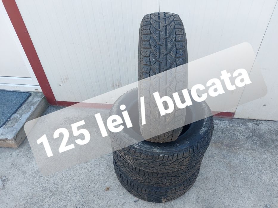 125 lei bucata! Set anvelope M+S/IARNA 185 65 r15 Tigar