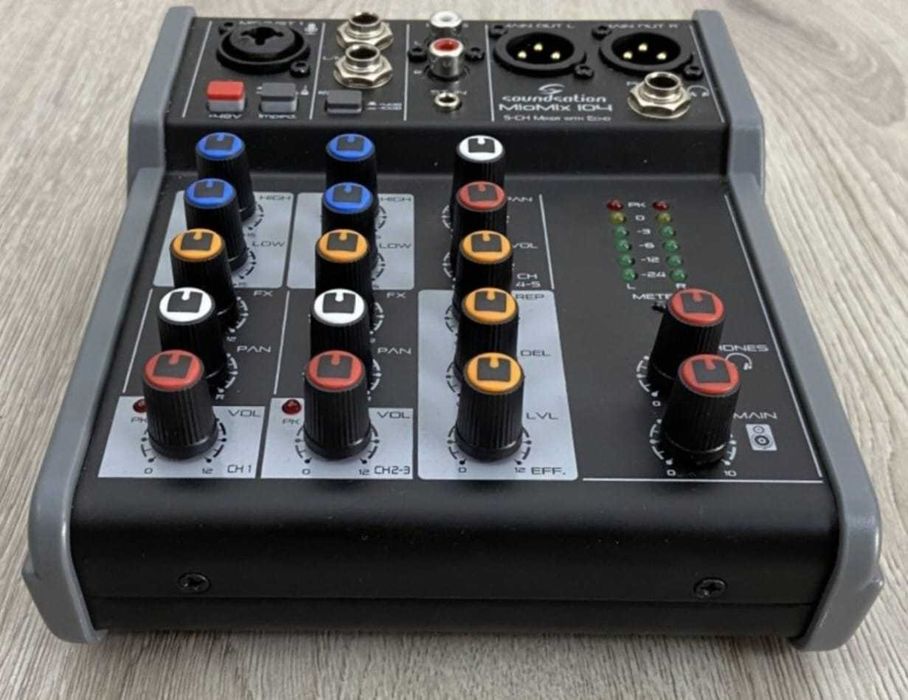 Mini mixer audio Soundsation Miomix 104 nou, la cutie