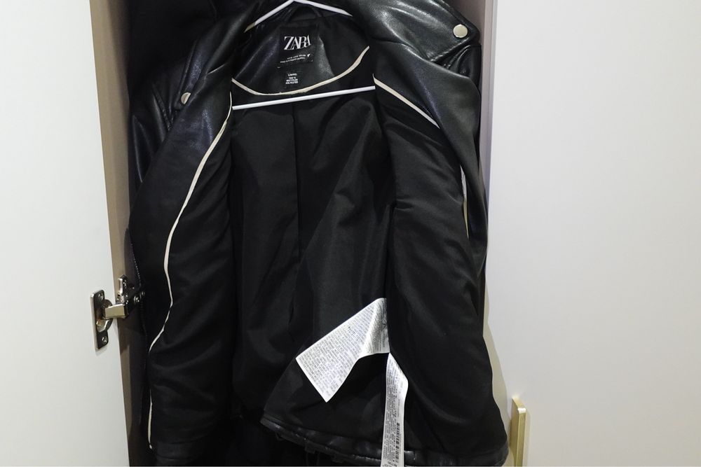 чёрная косуха Zara